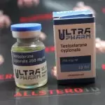 Ultra Testosterone cypionate 250mg/ml - Цена за 10мл