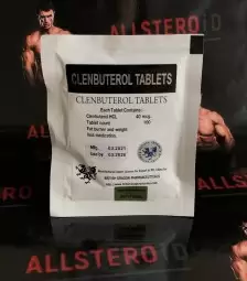 BD Clenbuterol HCL 40 (original) 40мкг\таб - цена за 100 таб.
