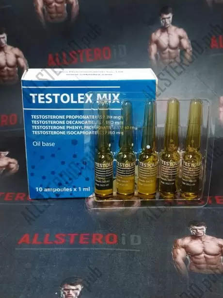 Mix of 3 Testosterone 250mg/ml - цена 10 амп
