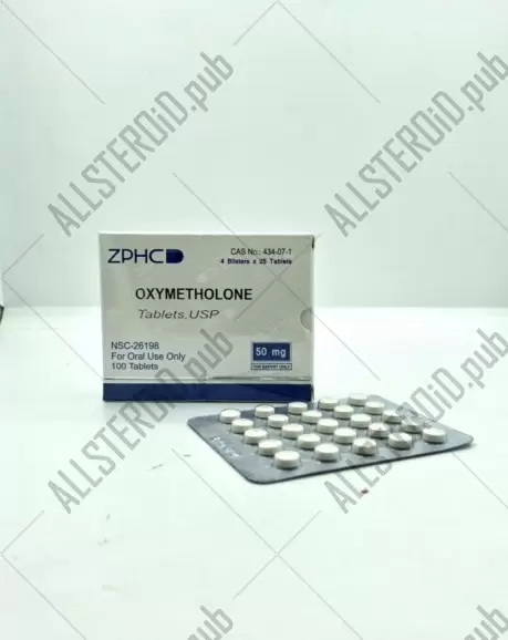 Оксиметалон в таблетках 50 мг (ZPHC)