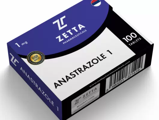 Zetta ANASTRAZOLE 1mg/tab - ЦЕНА ЗА 25 ТАБ