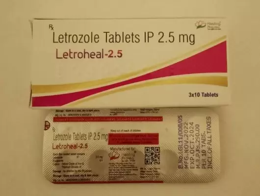 Letrozole Tablets IP 2.5mg\tab - ЦЕНА ЗА 10 ТАБ