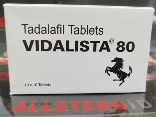 Tadalafil Tablets VIDALISTA 80MG/TAB - ЦЕНА ЗА 10 ТАБ