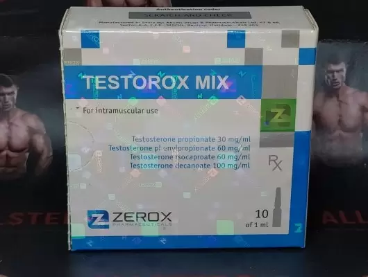 ZZEROX TESTOROX MIX 250MG/ML - ЦЕНА ЗА 1 АМПУЛУ