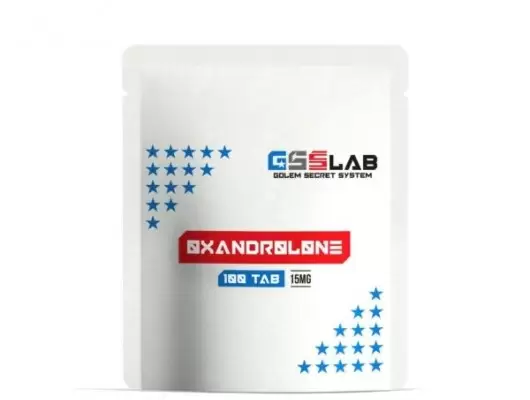 GSS Oxandrolone 10mg/tab - цена за 100 таб