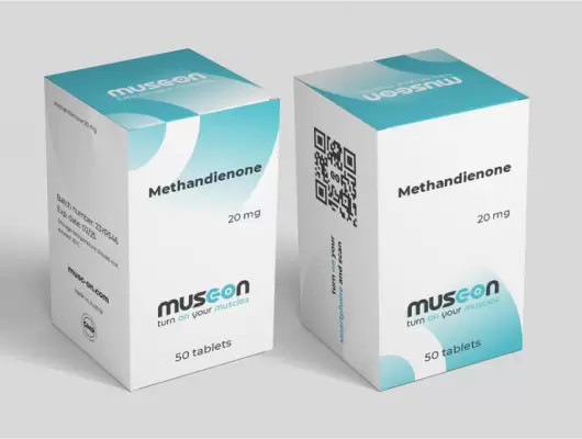 Musc-on Methandienone  20 mg/tab цена за 50 таб