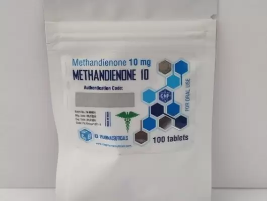 Ice Methandienone 10mg/tab - ЦЕНА ЗА 100таб
