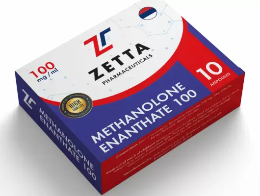 ZETTA METHENOLONE ENANTHATE 100мг\мл - цена за 10 ампулу.